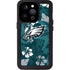 NFL Philadelphia Eagles Tropical Print iPhone 15 Pro Waterproof Case
